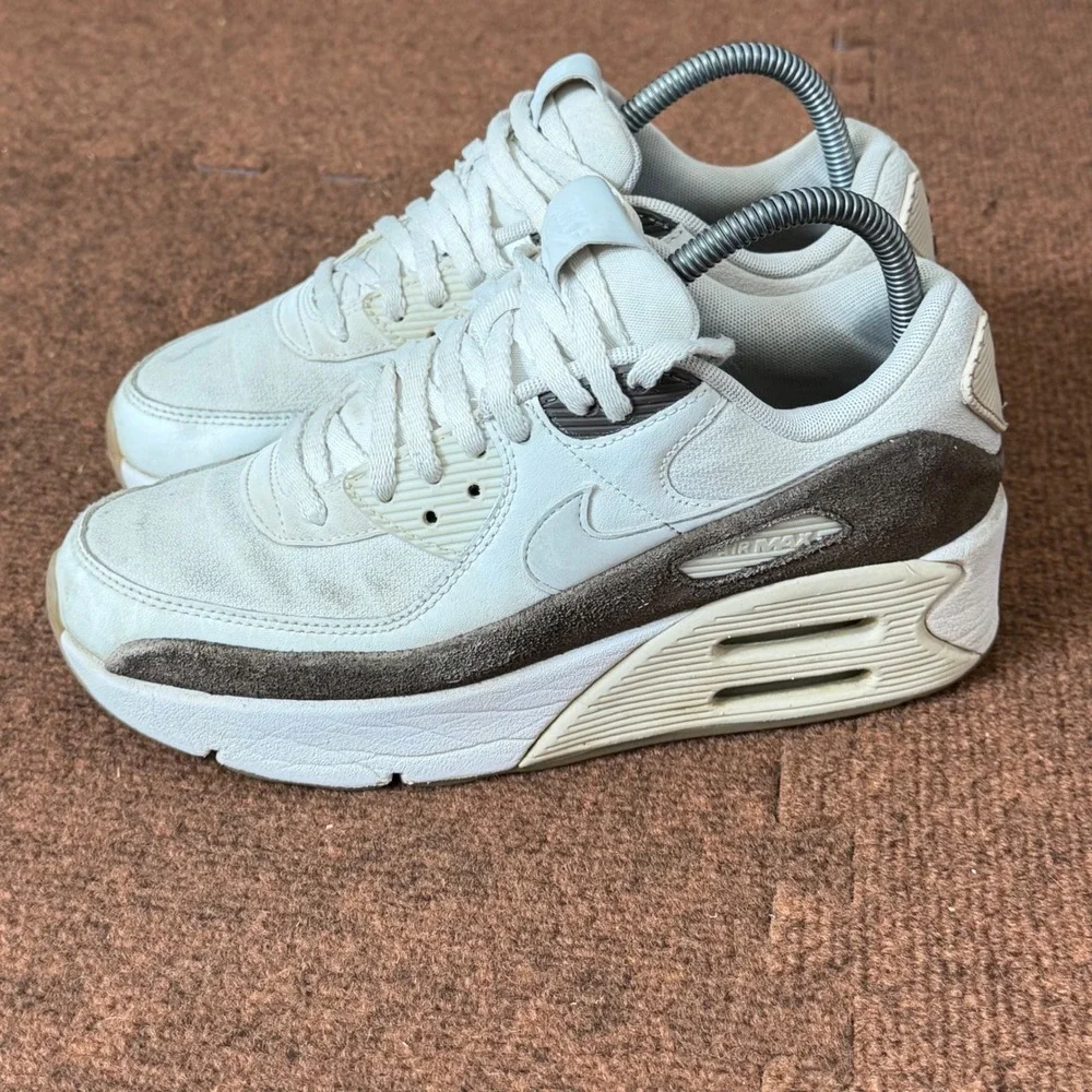 Nike Air Max 90 Sail Baroque Brown Gum FD4328-102 Womens 8 Low Top Sneakers